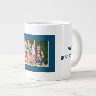 Great Grandpa Family Photo Large Coffee Mug