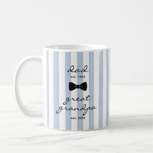 Great Grandpa Mug Blue Bow Gift