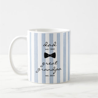 Great Grandpa Mug Blue Bow Gift