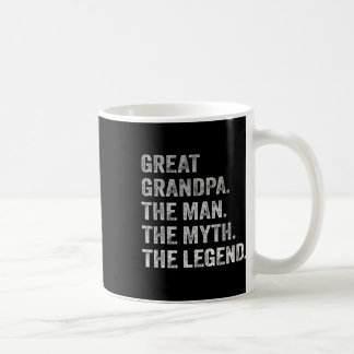 Great Grandpa Myth Legend Christmas Father's Day B Coffee Mug