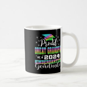 Great Grandpa Of Kindergarten Graduate 2024 Gradua Coffee Mug