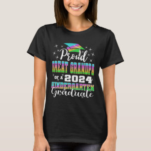 Great Grandpa Of Kindergarten Graduate 2024 Gradua T-Shirt