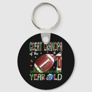 Great Grandpa Of The 1 Year Old Football 1st Key Ring