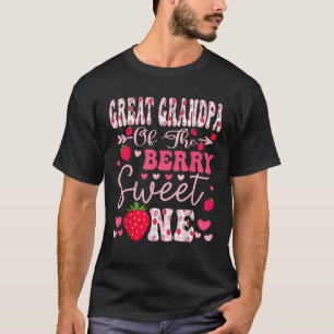 Great Grandpa Of The Berry Sweet One Strawberry 1S T-Shirt