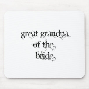 Great Grandpa of the Bride Mouse Pad