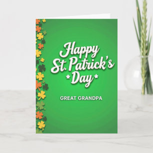 Great Grandpa St Patricks Day Card