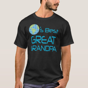 Great Grandpa (Worlds Best) Gift T-Shirt