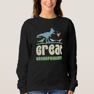 Great Grandpasaurus Apparel From Grandkids For Gre Sweatshirt