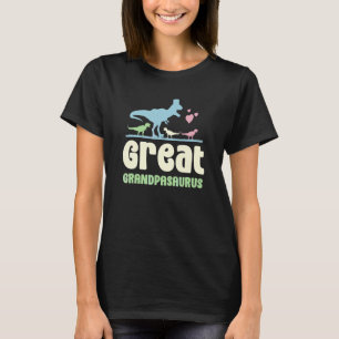 Great Grandpasaurus Apparel From Grandkids For Gre T-Shirt
