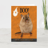 Great Grandson Boo Humorous Halloween Gerbil