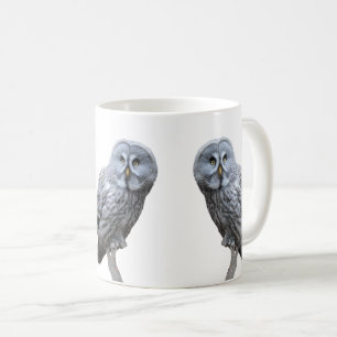 Great Gray Owl Coffee Mug