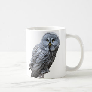 Great Gray Owl Coffee Mug
