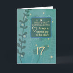 Great Great Granddaughter Religious 17th Birthday Card<br><div class="desc">There are so many ways of letting someone know that they are important to you. One way is by sending cards that express messages of love and appreciation. When your great great granddaughter celebrates her 17th birthday you can send her this card and touch her heart.</div>