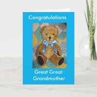 Great Great Grandmother card