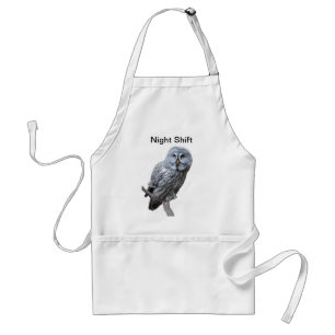 Great Grey Owl Standard Apron