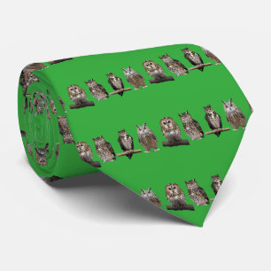 Great Grey Owl Tie
