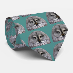 Great Grey Owl Tie