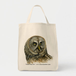 Great Grey Owl Tote Bag