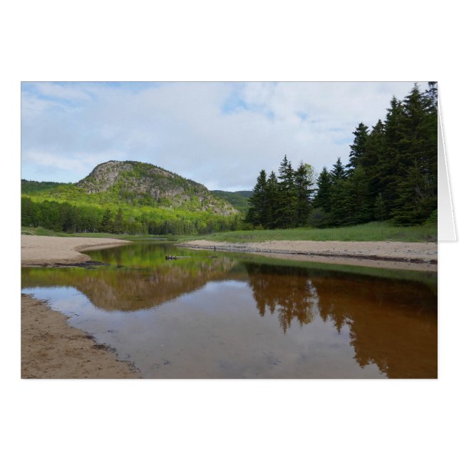 Great Head Reflection at Sand Beach (Front Horizontal)