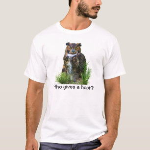 Great Horned Owl Customisable T-Shirt
