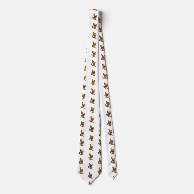 Great Horned Owl - Hoot Owl Tie (Front)