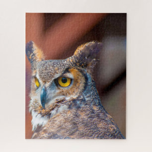 Great Horned Owl. Jigsaw Puzzle