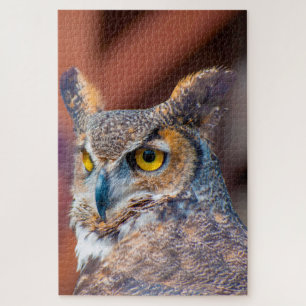 Great Horned Owl. Jigsaw Puzzle