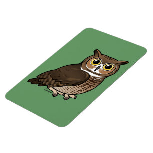 Great Horned Owl Magnet