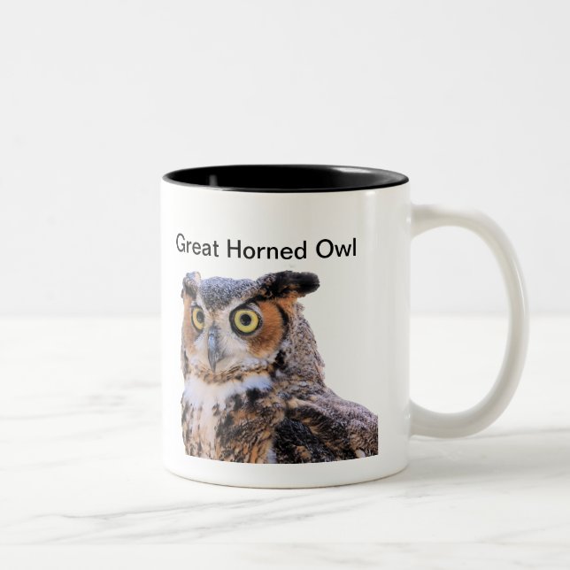 Great Horned Owl Mug (Right)