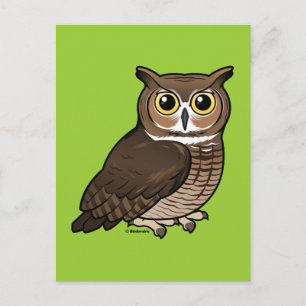 Great Horned Owl Postcard