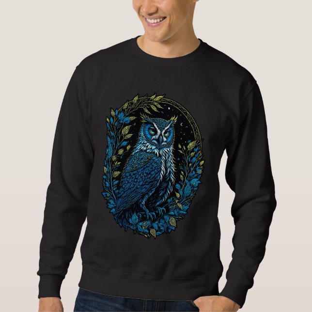 Great Horned Owl Sweatshirt (Front)