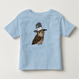 Great Horned Owl Witch! Toddler T-Shirt