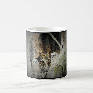 Great-Horned Owls Coffee Mug