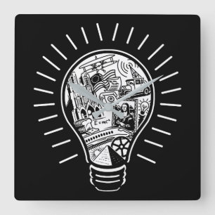 Great Ideas Square Wall Clock