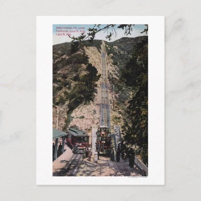 Great Incline Railway View Postcard (Front)