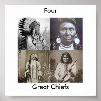 Great  Indian Chiefs Poster
