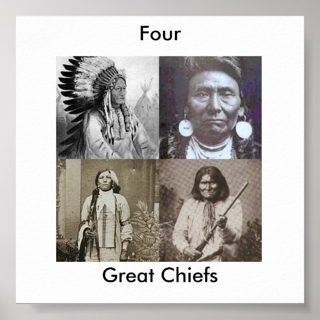 Great  Indian Chiefs Poster (Front)