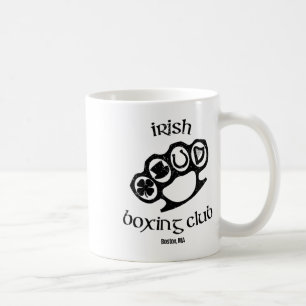 Great Irish Boxing Men Club Boston Fighting Pub St Coffee Mug