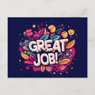 Great Job Postcard