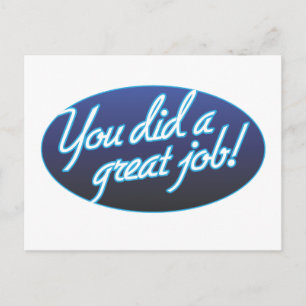 Great Job Postcard