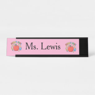 Great Job, Teacher and Student Desk Name Plate