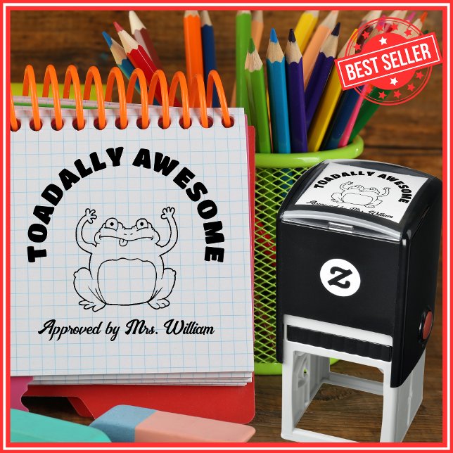 Great Job TOAD Grading Encouragement Teacher Self-inking Stamp (Creator Uploaded)