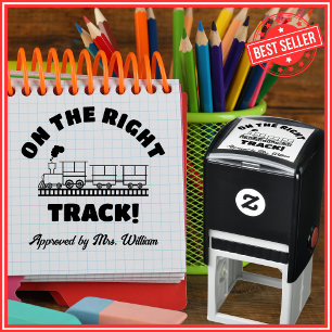 Great Job TRAIN  Grading Encouragement Teacher Self-inking Stamp