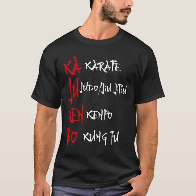 Great Kajukenbo Fighting Karate Judo Kenpo Kung Fu T-Shirt (Front)