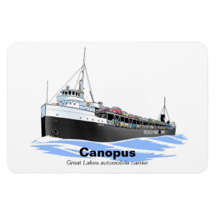 Great Lakes auto carrier Canopus Magnet