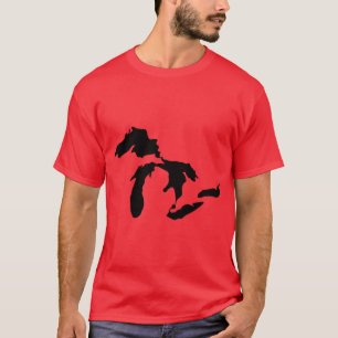 Great Lakes Black T-Shirt