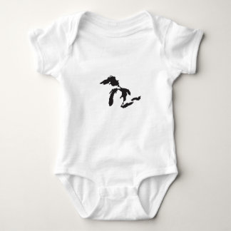 Great Lakes Custom Illustration Baby Bodysuit