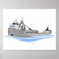 Great Lakes freighter Carl D. Bradley