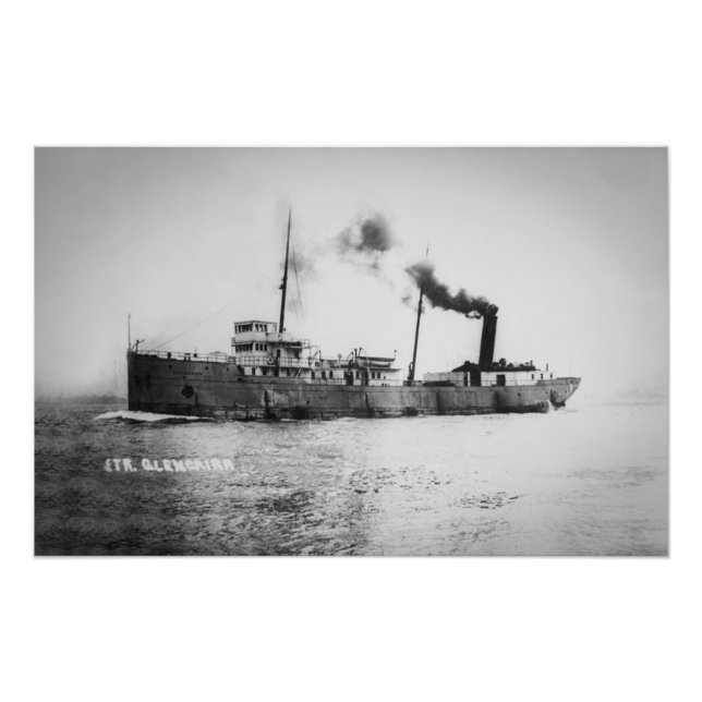 Great Lakes freighter Glencairn Photo Print (Front)