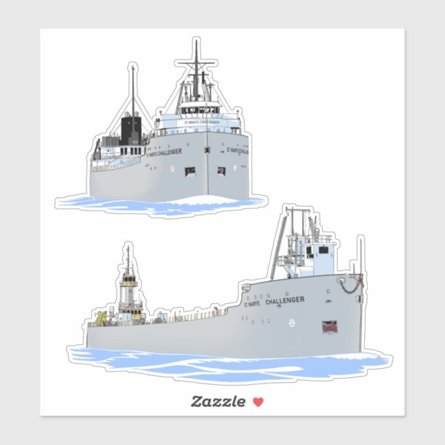 Great Lakes freighter St Marys Challenger (Sheet)
